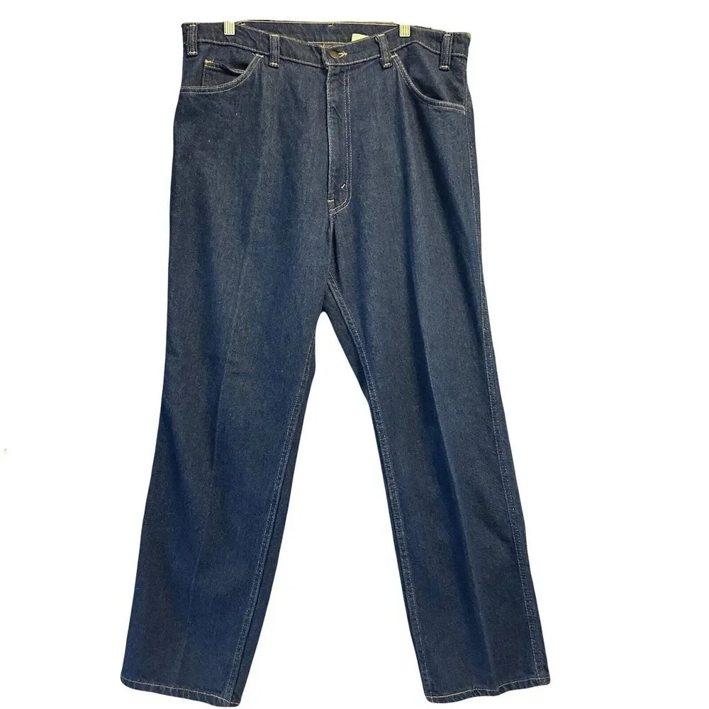 VTG Levi's 769 Orange Tab With A Skosh More Room Mens Jeans Size 36X30 80s - Picture 1 of 13